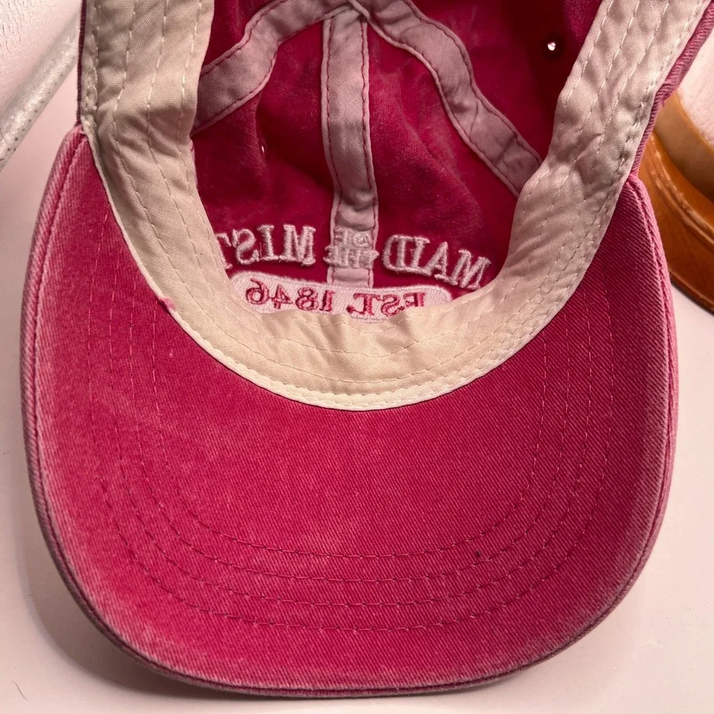 Triangle Sport Headwear Maid of the Mist Niagara Falls Pink Acid Wash Hat Cap